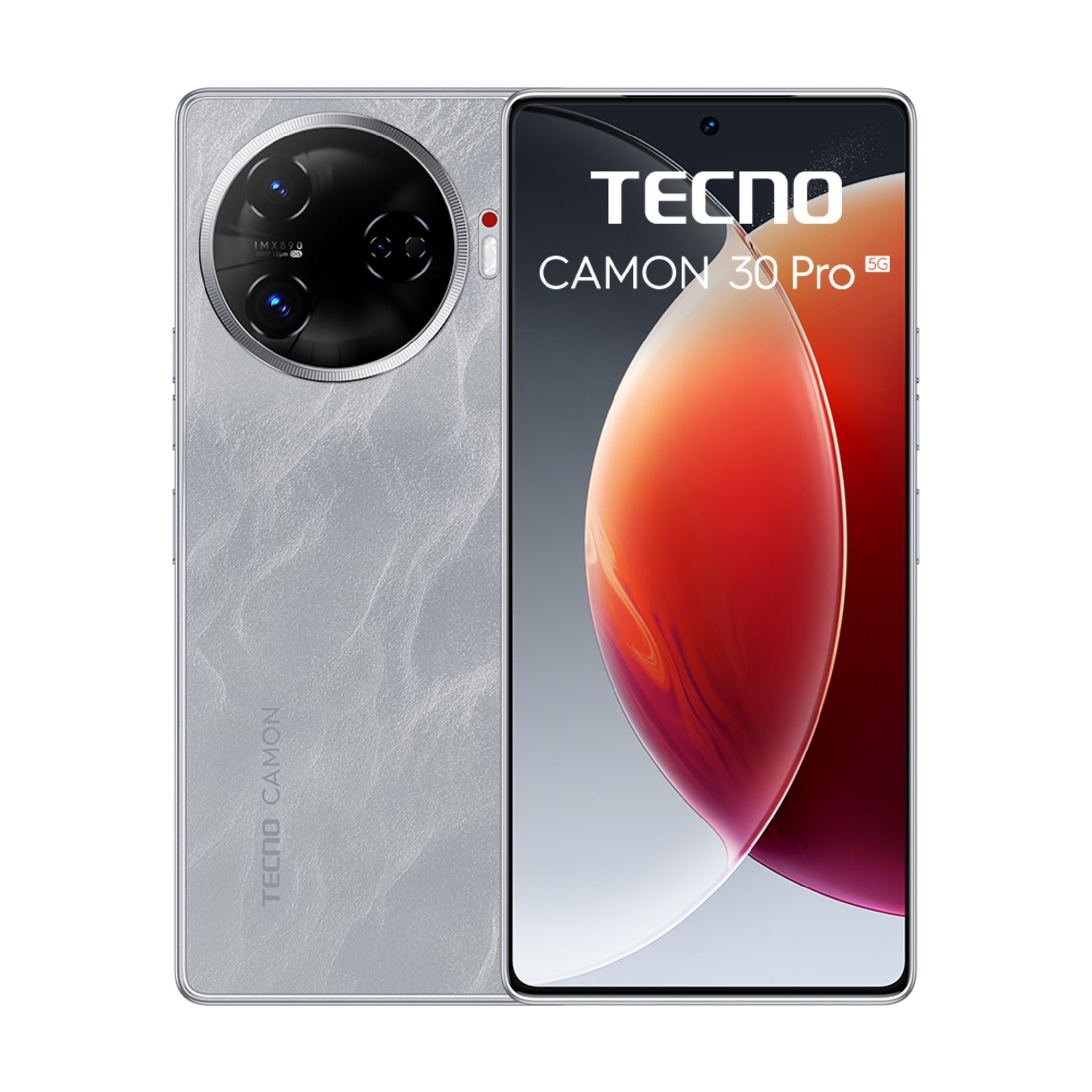TECNO MOBILE CAMON 30 PRO 5G 512 GB AKILLI TELEFON GUMUS 12 GB 512 GB Akıllı Telefon Gümüş