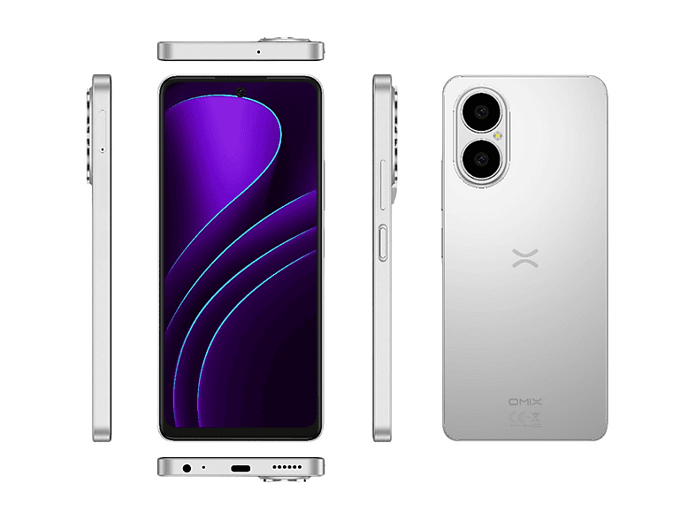 OMIX O1 Neo 8 GB 128 GB Akıllı Telefon Beyaz