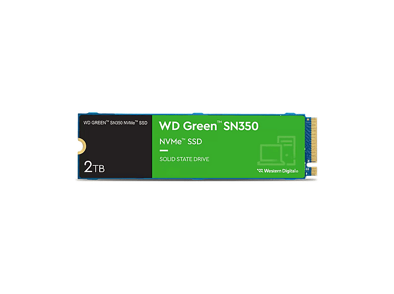 HARD DISK INTERNO WESTERN DIGITAL WDS200T3G0C 2 TB, 3200 Mbyte/s, USB 1 ...