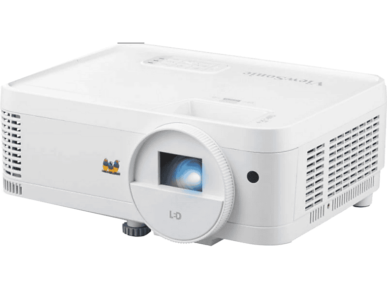 VIEWSONIC LS500WH Led WXGA 1280×800 3000 Led Lümen HDMI RS232 3.000.000:1 3D Projeksiyon Cihazı Beyaz
