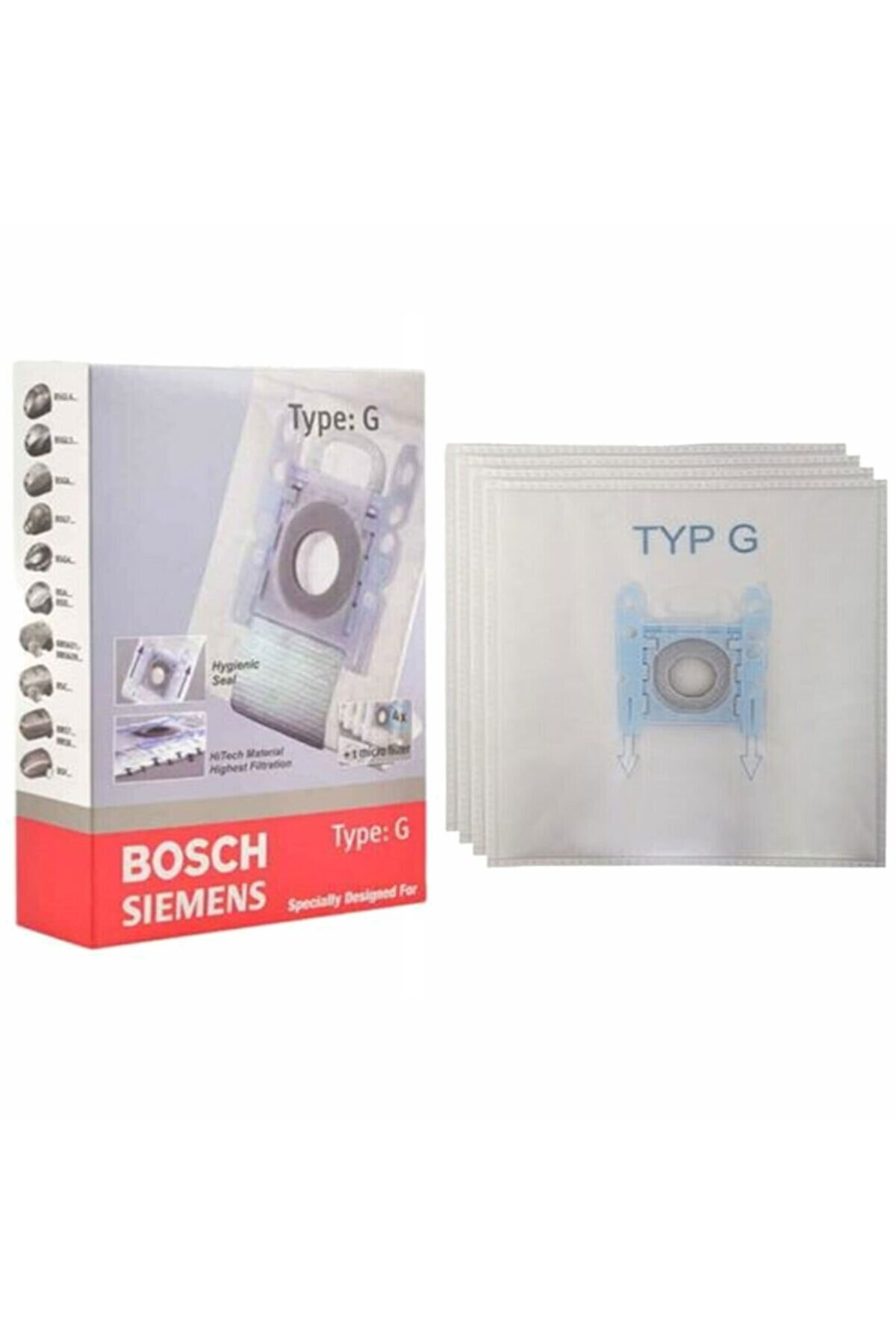 POPULER Bosch Uyumlu Siemens Uyumlu  Type-G Süpürge Toz Torbası