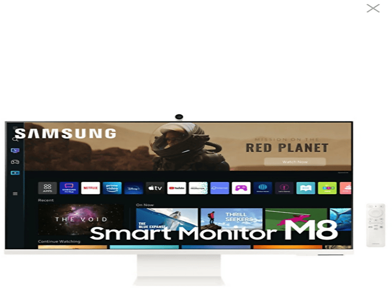 SAMSUNG LS32BM801UUXUF 32 inç 4K UHD 4 ms 60 Hz Monitör Beyaz