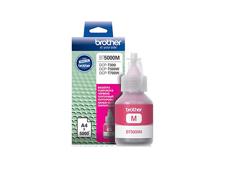 BROTHER  BT5000M 5000 Sayfalık Mürekkep Kartuş Mürekkep baskı Magenta