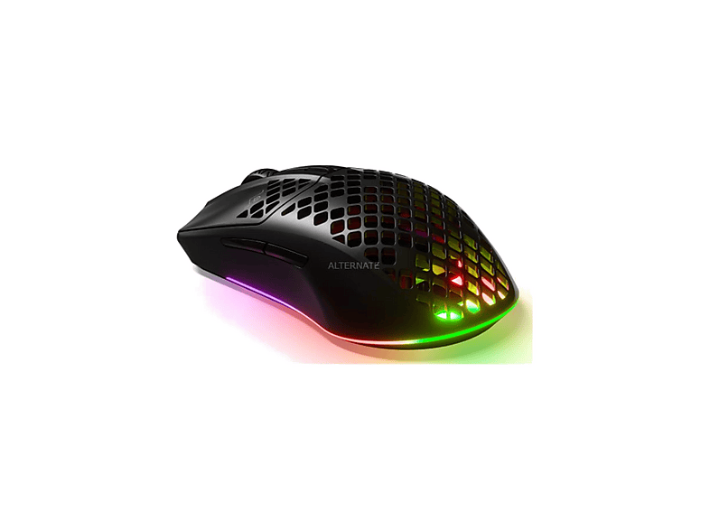STEELSERIES Aerox 3 2022 RGB Kablosuz Gaming Mouse Siyah