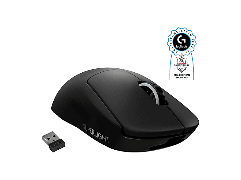 LOGITECH G Logitech G Pro X Superlight | Black Muis Zwart | MediaMarkt