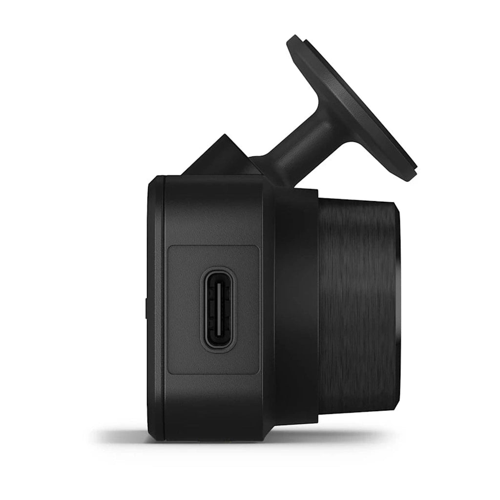Schwarzes Gerät mit USB-C-Anschluss und Halterung.