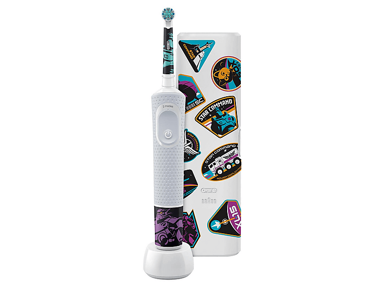 ORAL B D100 Vitality Lightyear Özel Seri Çocuklar İçin Ekstra Yumuşak Elektrikli Diş Fırçası Beyaz