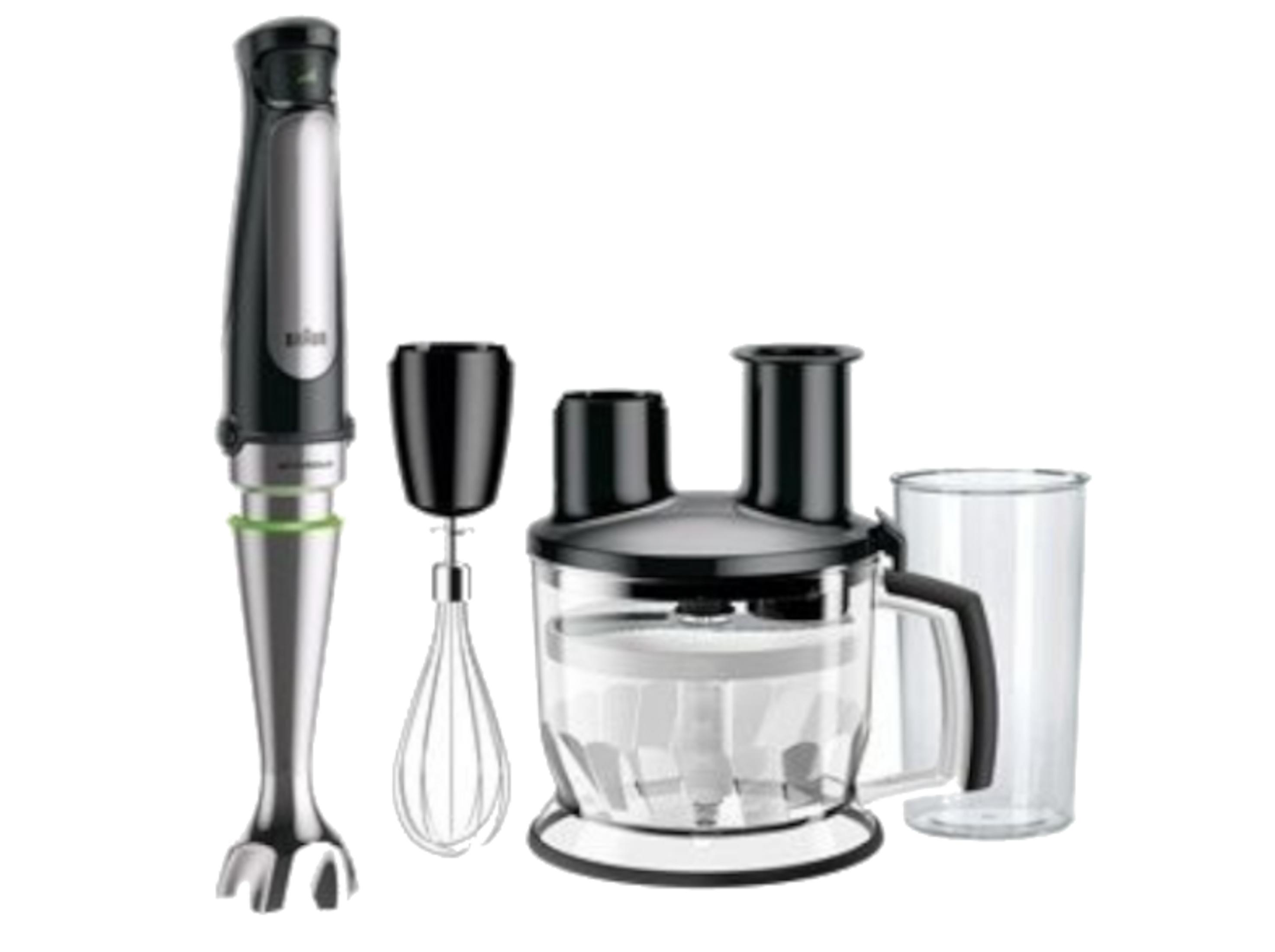 BRAUN MQ7075X 1000 W Blender seti Siyah