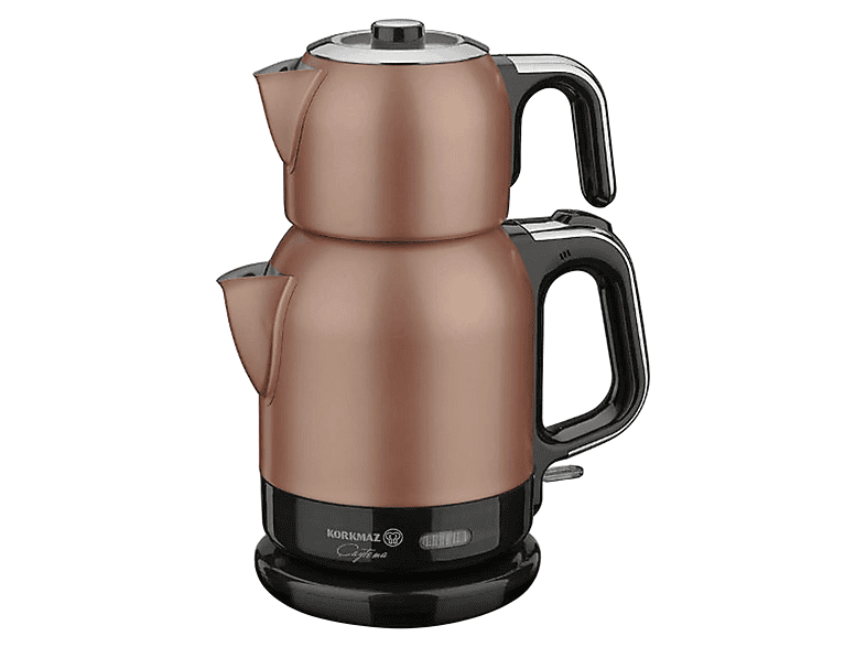 KORKMAZ A331 02 CAYTEMA CAY MAK.ROSAGOLD/KROM 1,7 l Çay Makinesi Rosegold