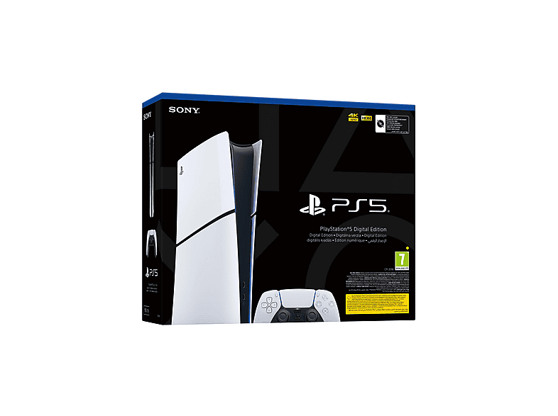 SONY Playstation 5 Slim Digital Versiyon Oyun Konsolu Beyaz