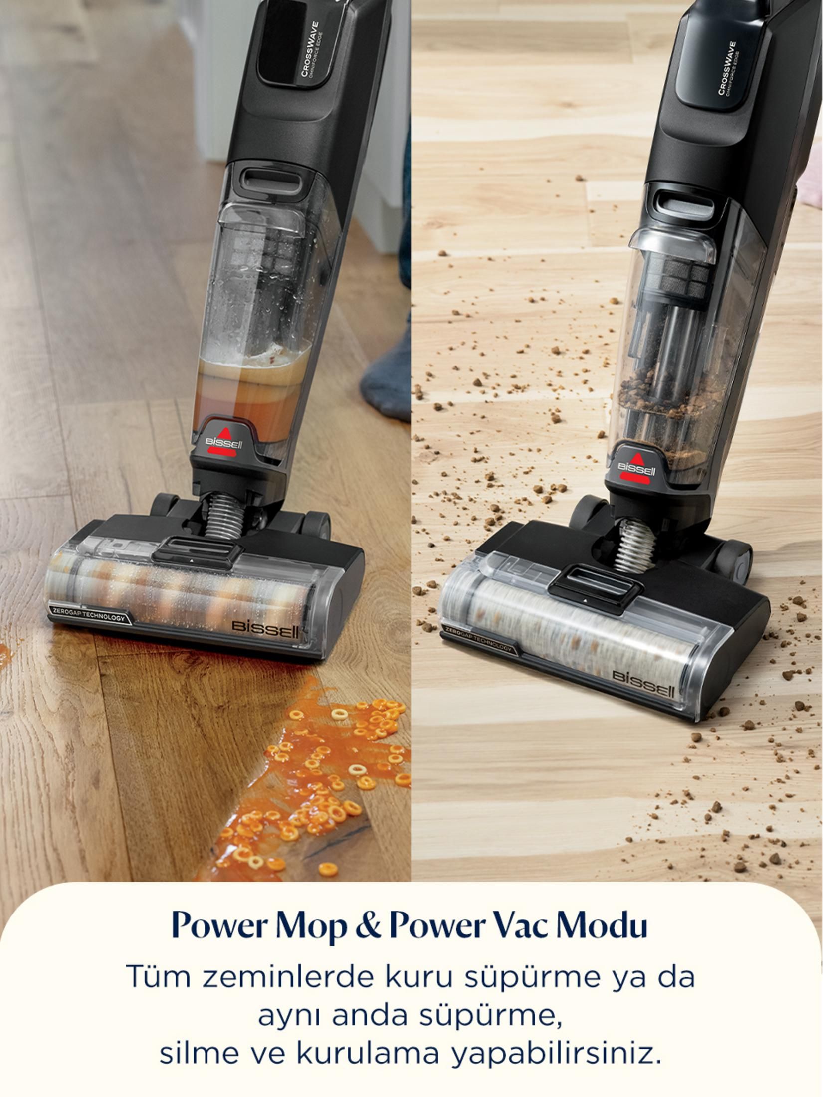 Odkurzacz do pracy na mokro i sucho jednocześnie myje i odkurza podłogi drewniane.