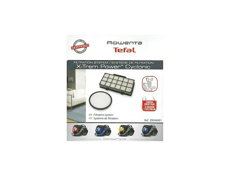POPULER Row RO6954 EA X-trem Power Cyclonic Parquet Uyumlu  Filtre Seti