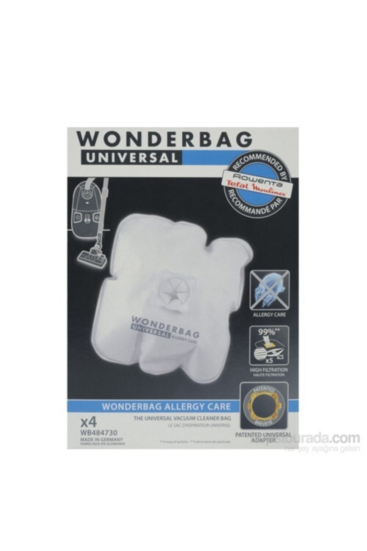POPULER Wonderbag Allergy Care Uyumlu  Toz Torbası Uyumlu