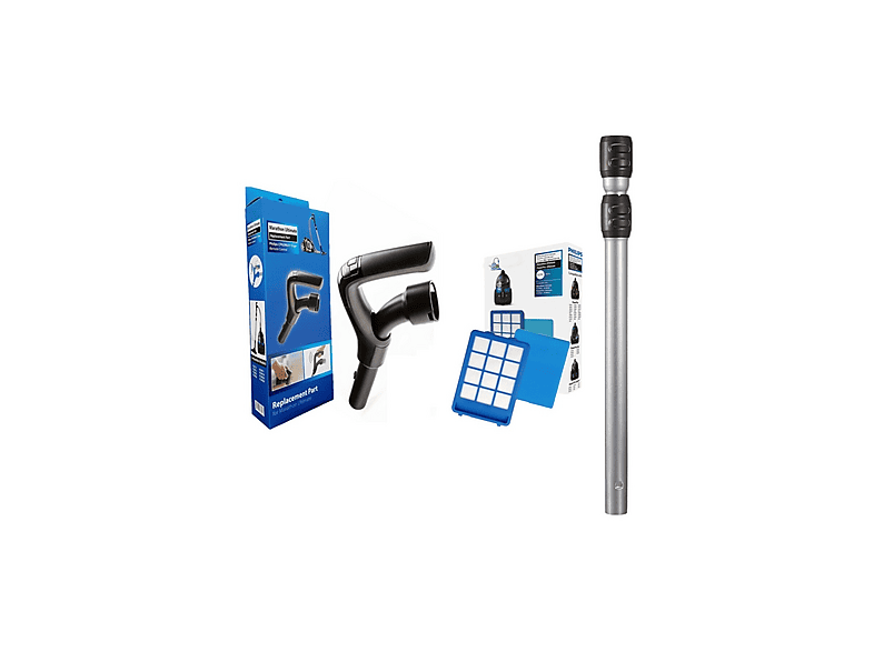 POPULER Philips FC9919 Marathon Ultimate Uyumlu Kumanda + Boru + Ön Filtre Seti Süpürge Aksesuarı