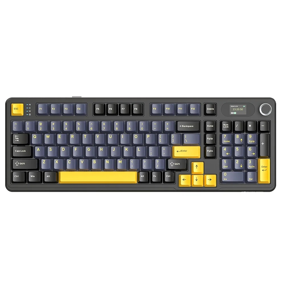 ATTACK SHARK X98 PRO Kablosuz Mekanik Klavye Starry Black