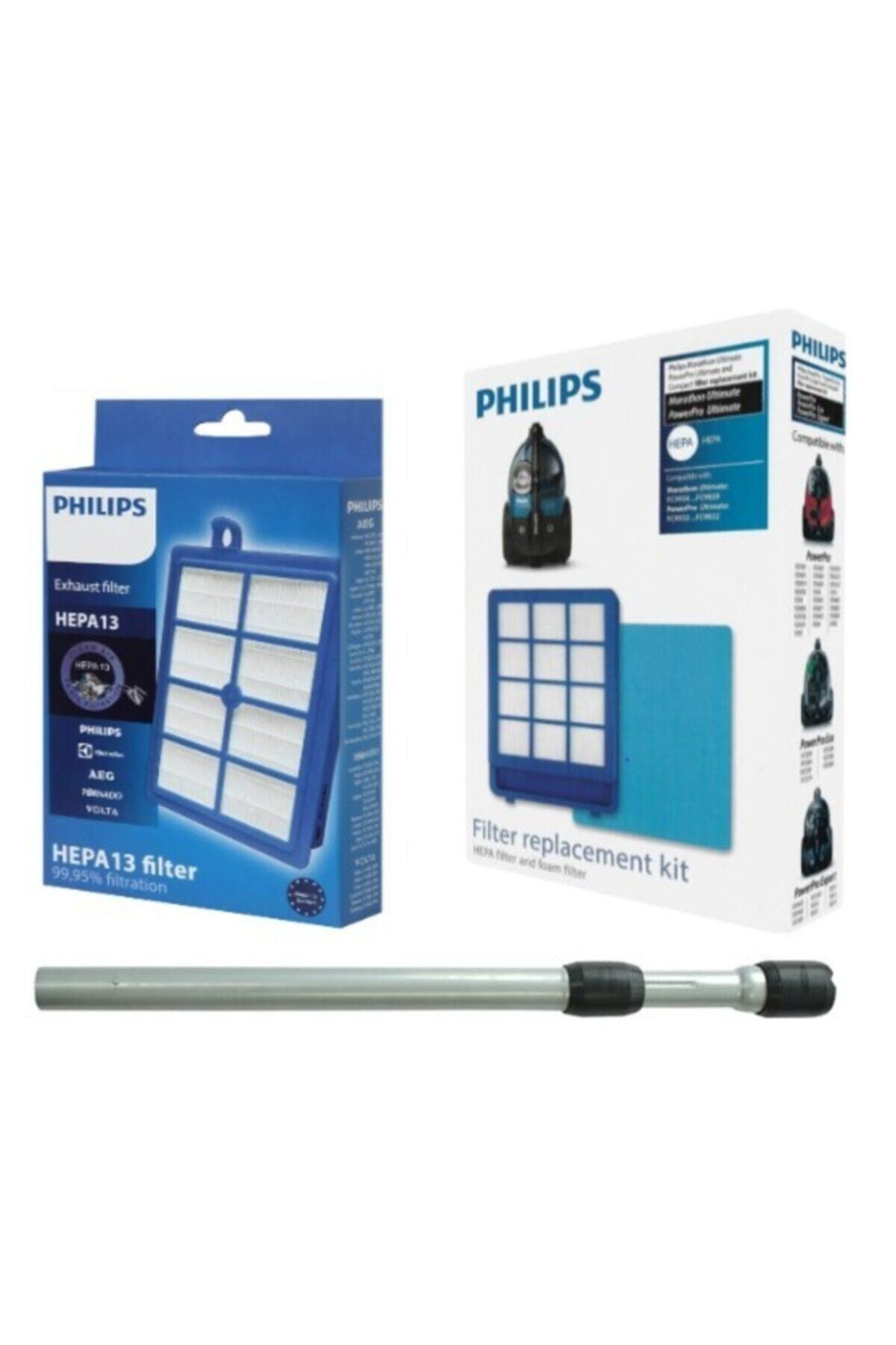 Philips HEPA13 filtre ve filtre değişim kiti.