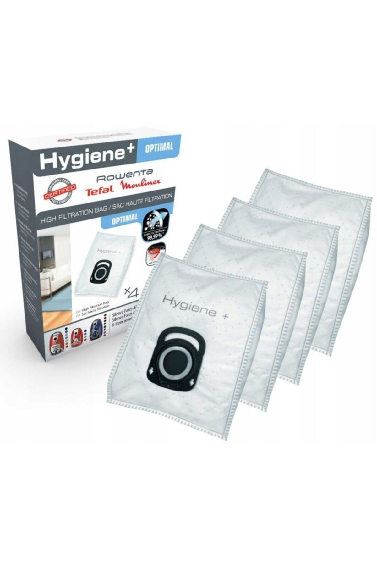 POPULER Rowenta RO7473EA Silence Force Hygiene  Uyumlu Toz Torbası 4'lü
