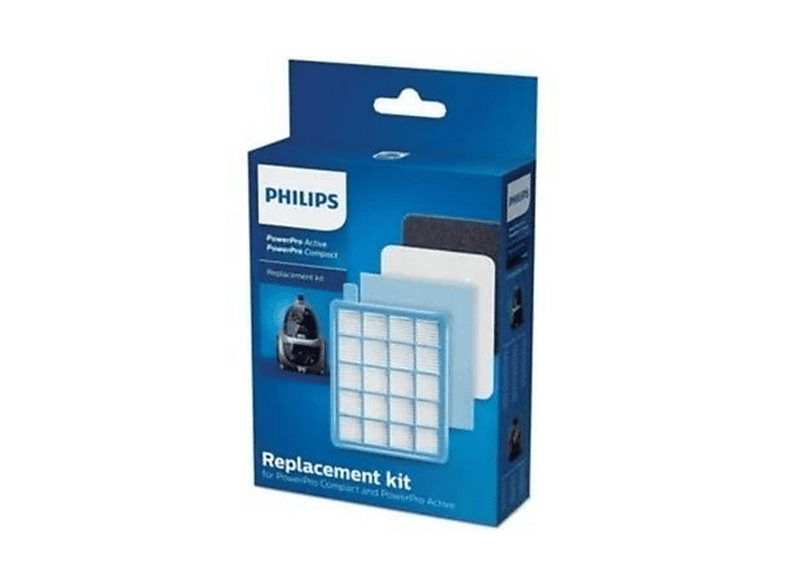 POPULER Philips FC 8475/01 Powerpro Compact Uyumlu  Hepa Filtre Seti