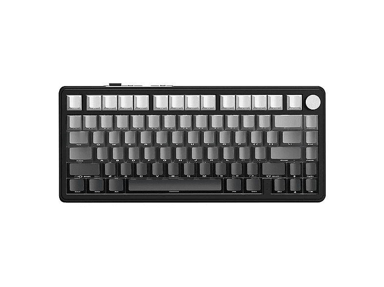 ATTACK SHARK X85 Kablosuz Kablosuz Klavye Mekanik Klavye Gümüş