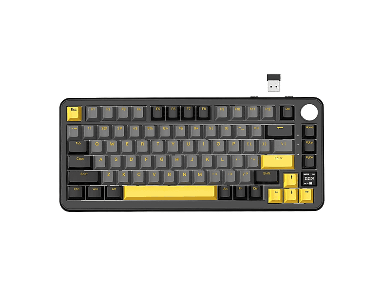 ATTACK SHARK X85 Pro Kablosuz Klavye Mekanik Klavye Siyah