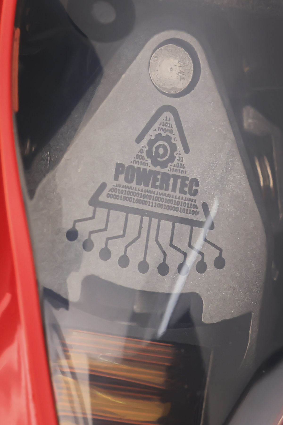 POWERTEC TR-3900 Saç Sakal 10.000 RPM Saç Kesme Makinesi Kırmızı