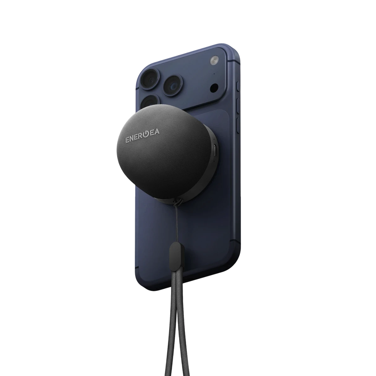 ENERGEA MagAudio Go BT 5.4 MagSafe Kablosuz Taşınabilir Hoparlör Siyah