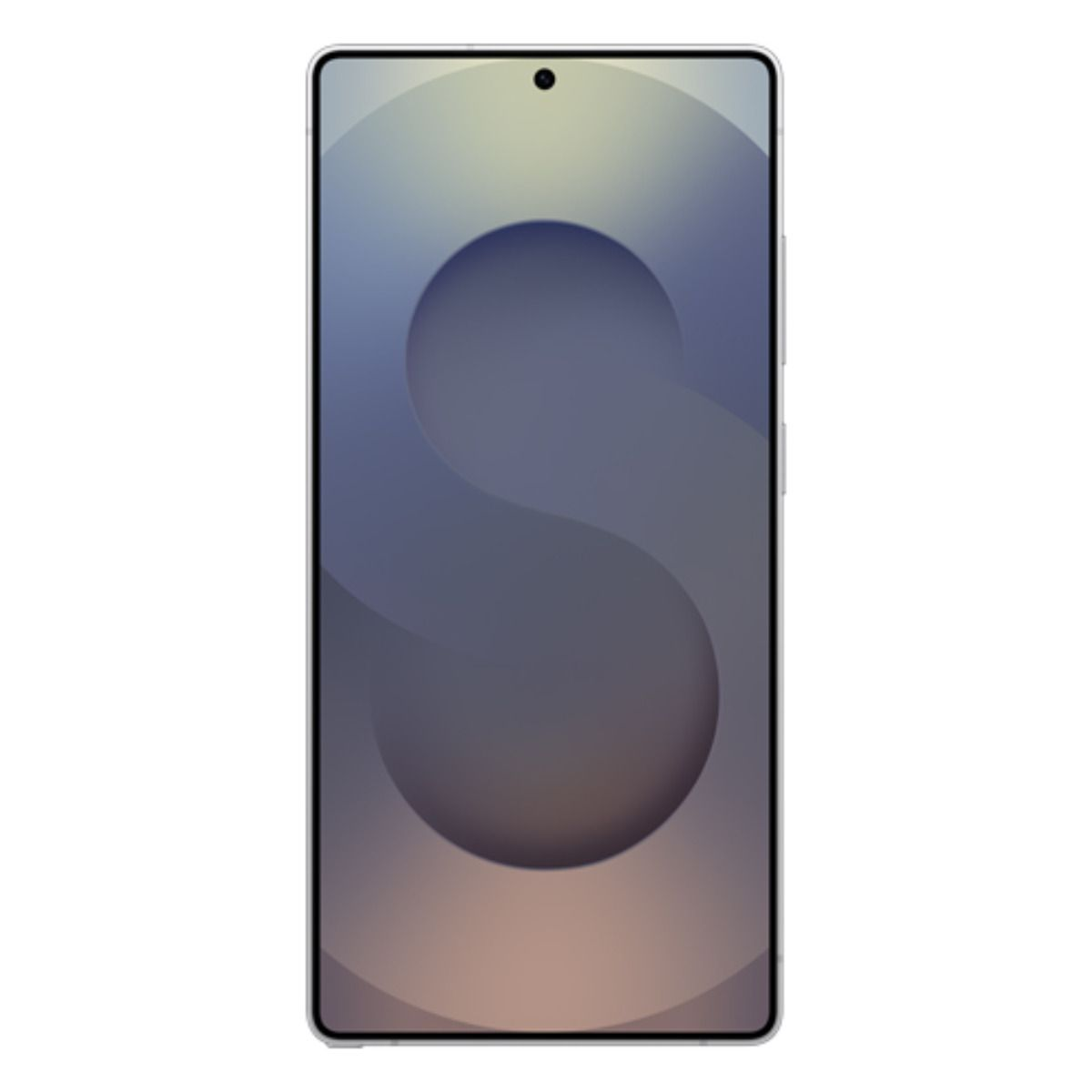 Ein Smartphone mit einem stilisierten S auf dem Bildschirm, das von unten nach oben verblasst.