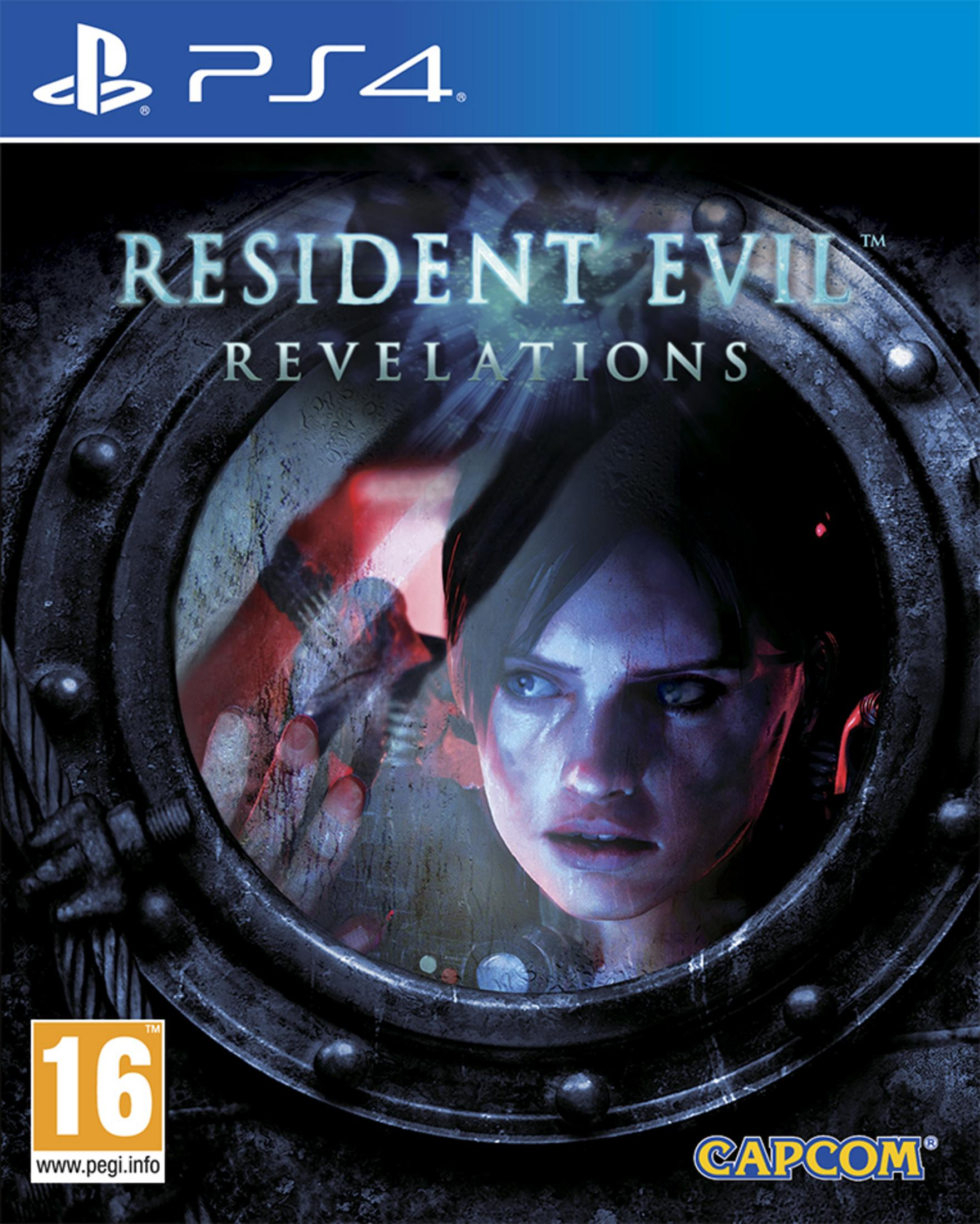 Okładka Resident Evil: Revelations na PS4 z Jill Valentine w bulaju.
