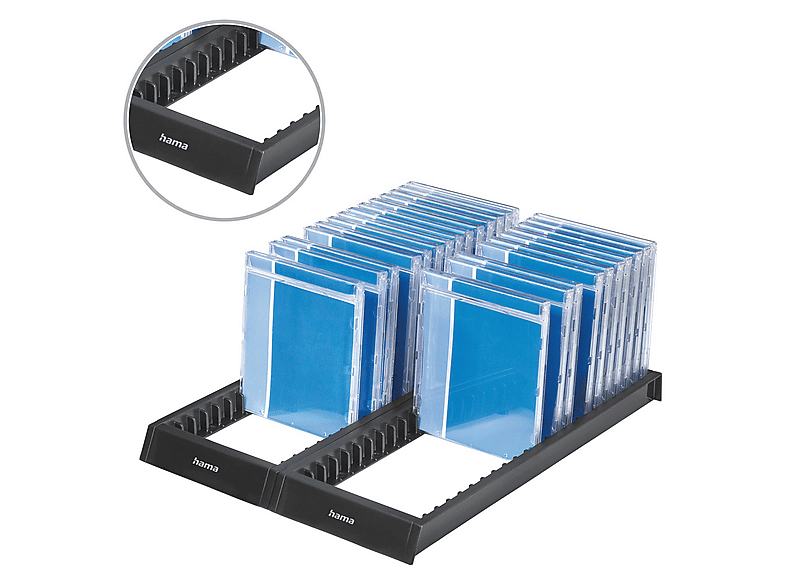 HAMA 048000 CD-FLIPPER SET:2 Flipper Schwarz | MediaMarkt