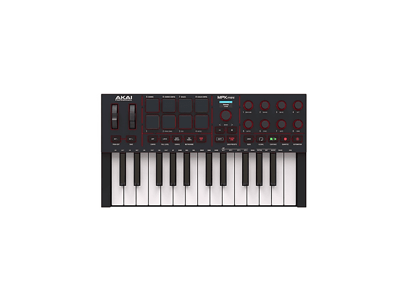 AKAI MPK MINI MK4 Black Midi Controller, Black | MediaMarkt