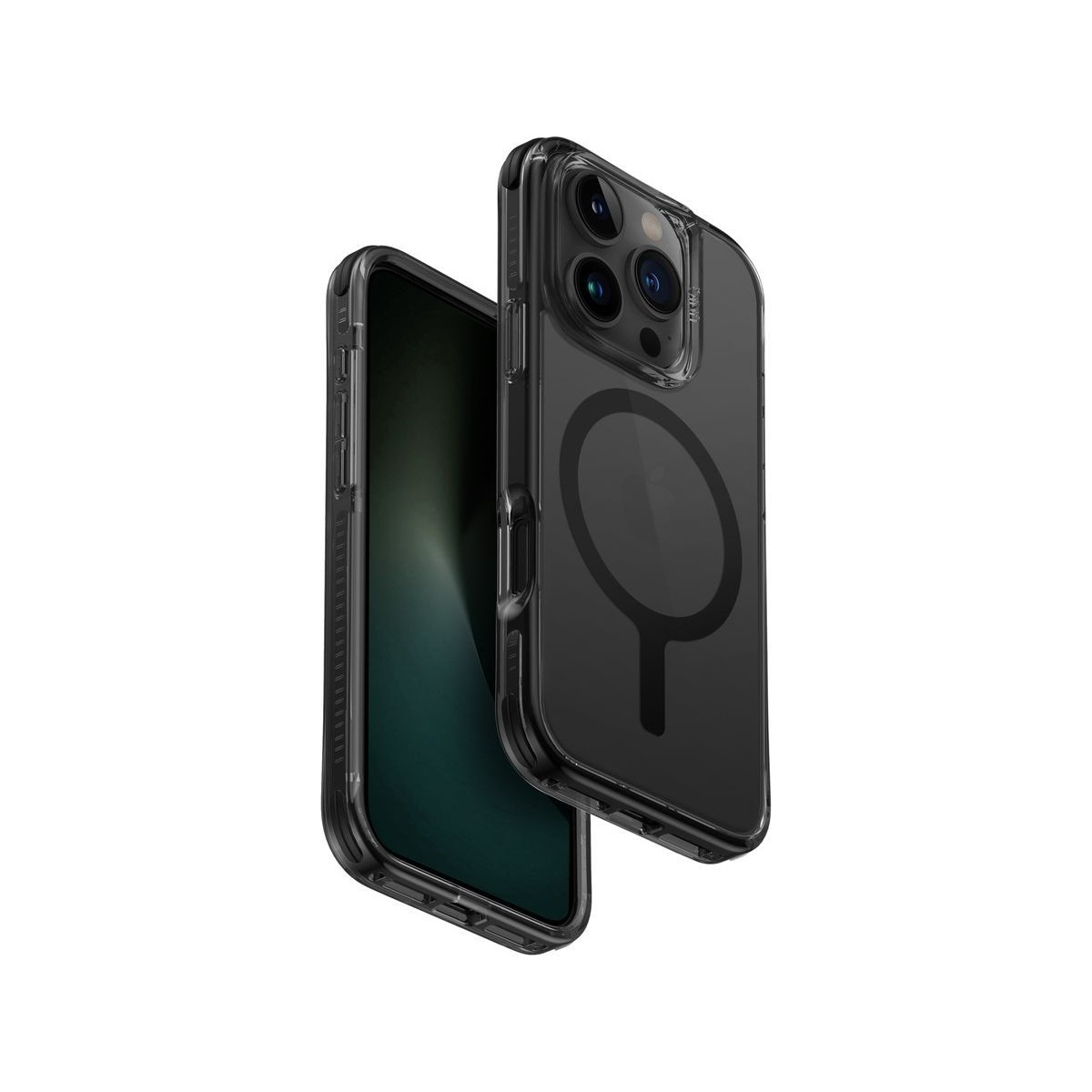 UNIQ Combat  iPhone 16 Pro  MagSafe Telefon kılıfı Siyah