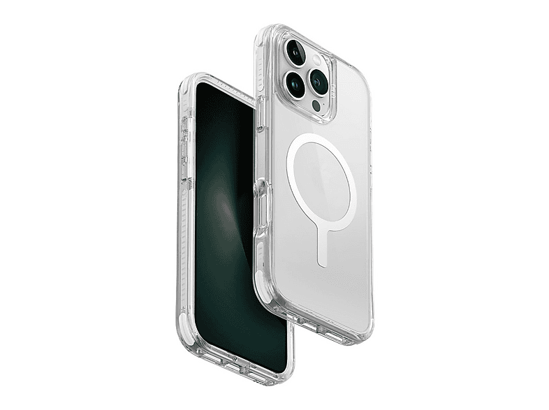 UNIQ Combat iPhone 16 Pro Max Uyumlu MagSafe Telefon Kılıfı Beyaz