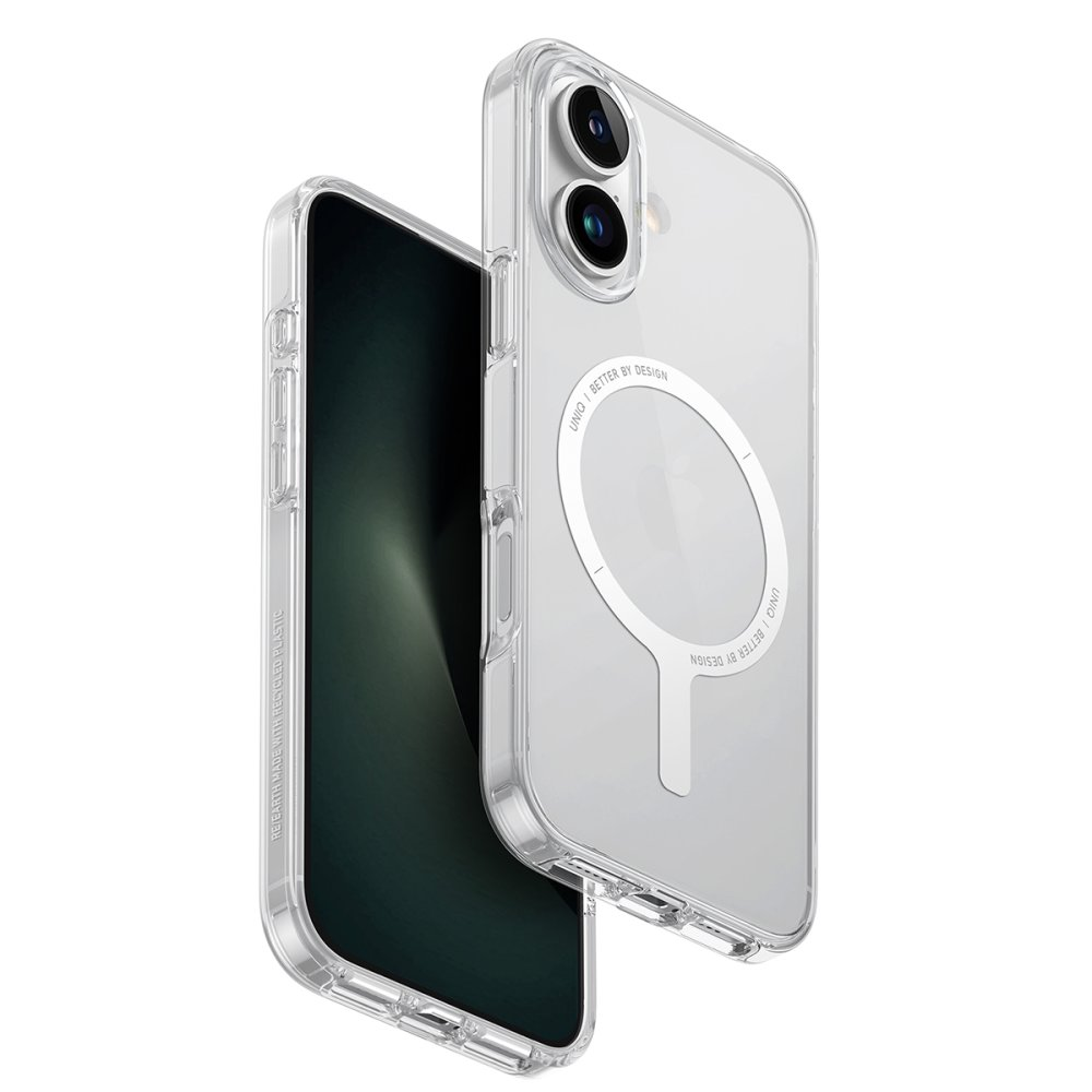 UNIQ Clario MagSafe Telefon kılıfı Şeffaf