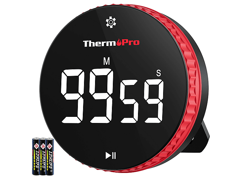 THERMOPRO TM04 Akıllı Dijital Mıknatıslı Ledli Alarmlı 100dk