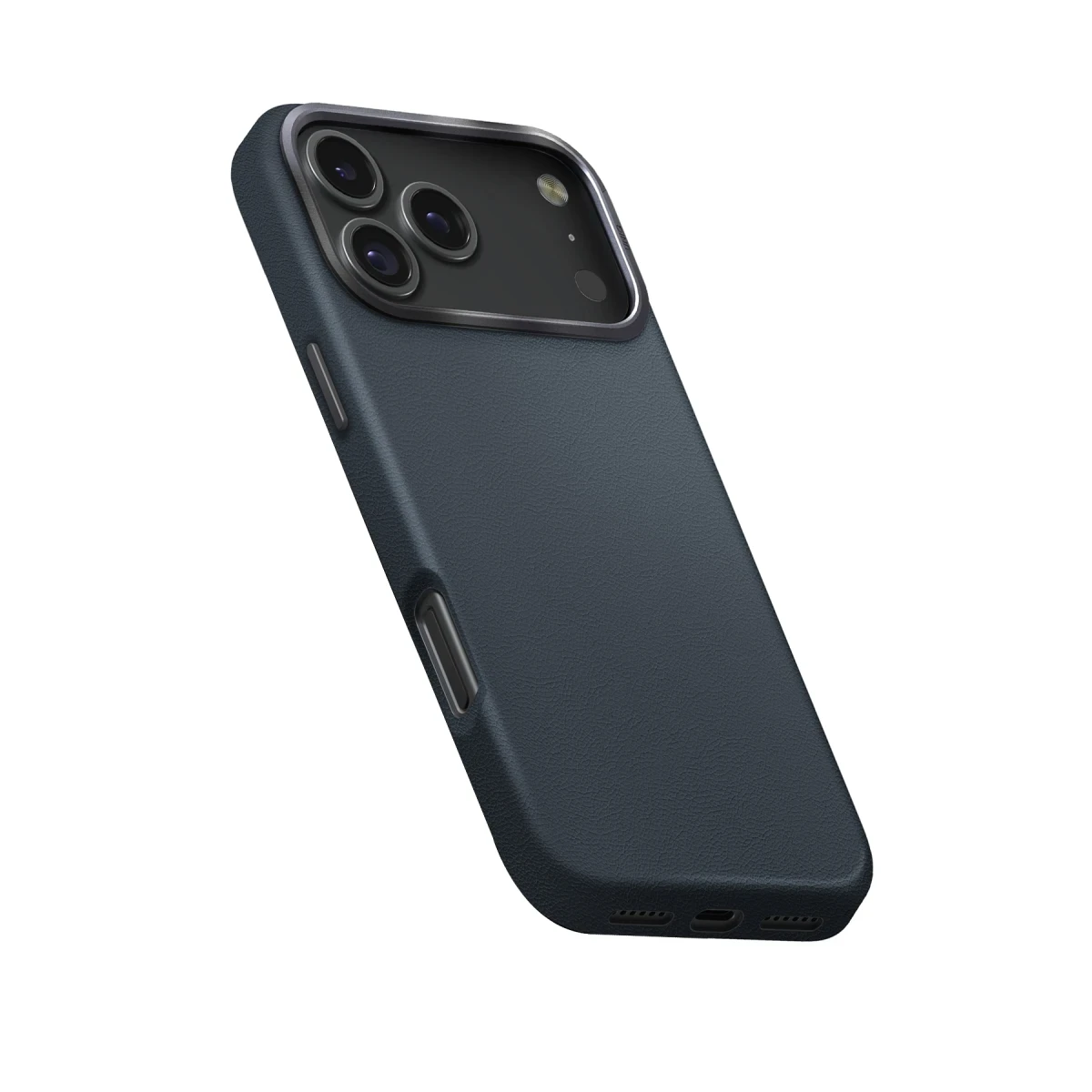 UNIQ Lyden Apple iPhone 17 Pro MagSafe Deri Telefon kılıfı Mavi