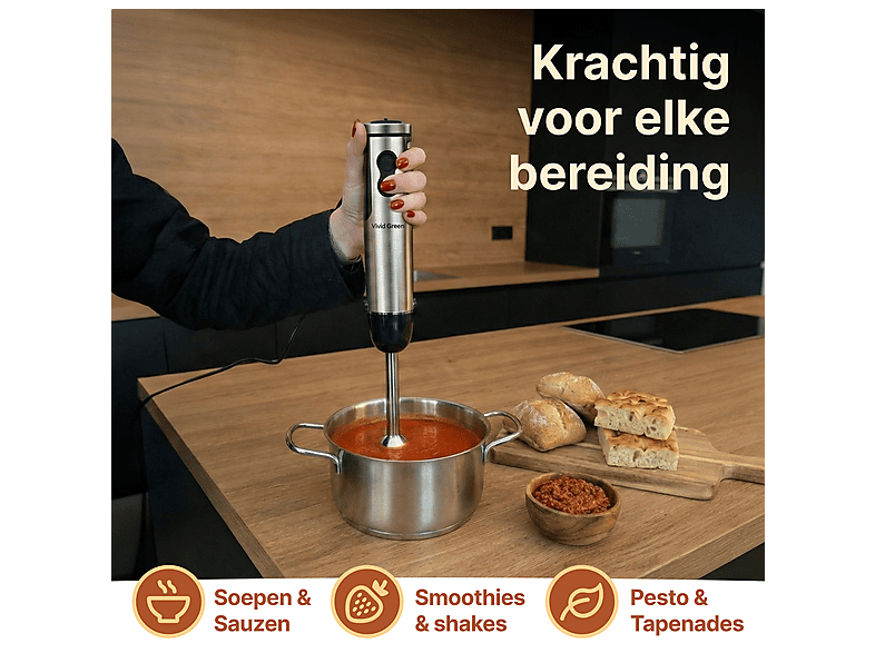 Groene Vivid Green Keukenapparatuur - Drogist Warenhuis