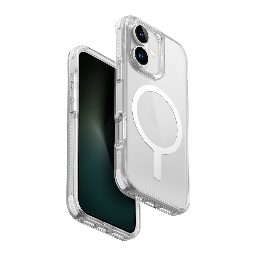 UNIQ Combat iPhone 16 Plus MagSafe Telefon kılıfı Beyaz