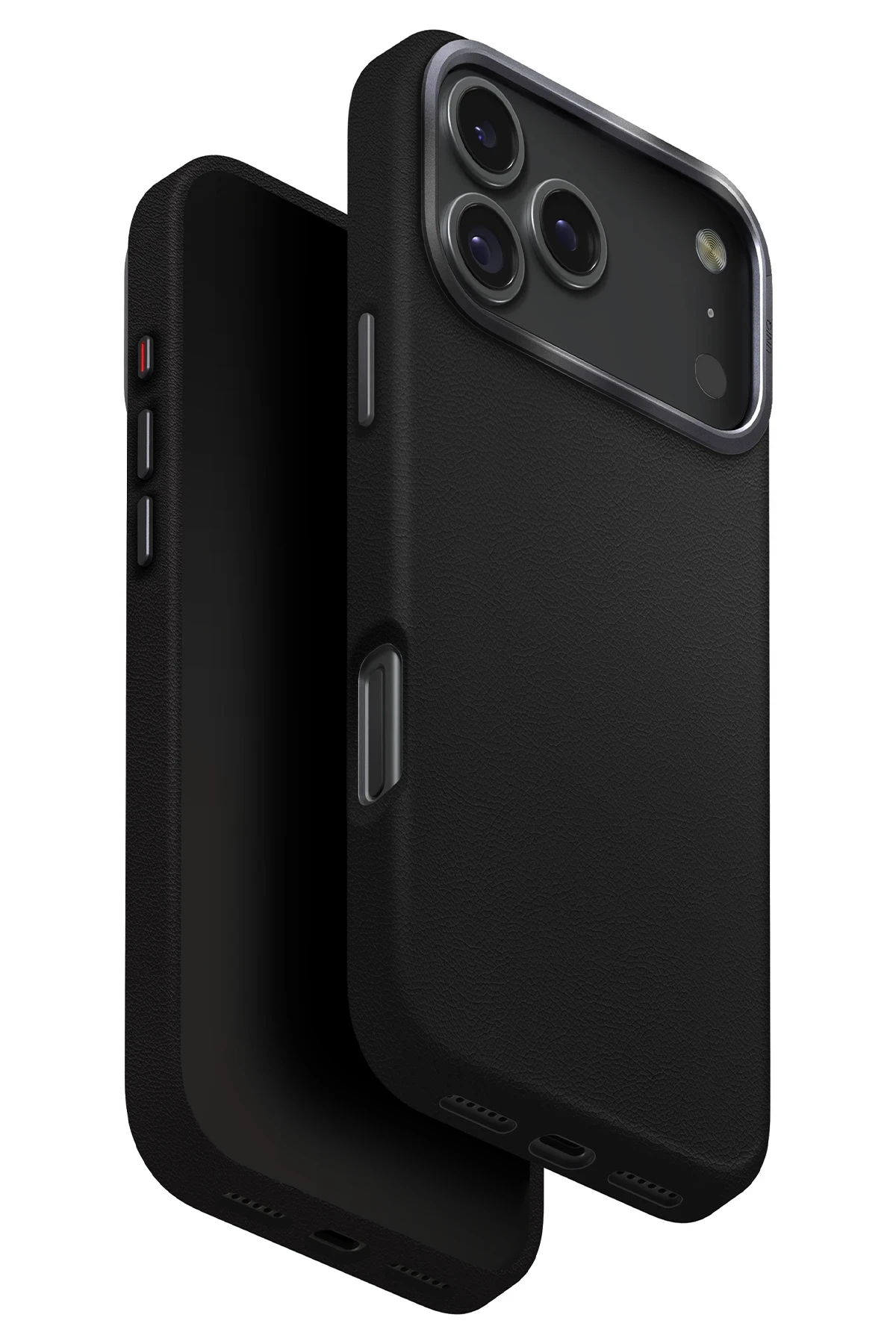 UNIQ Lyden iPhone 17 Pro Max Uyumlu Telefon Kılıfı Siyah