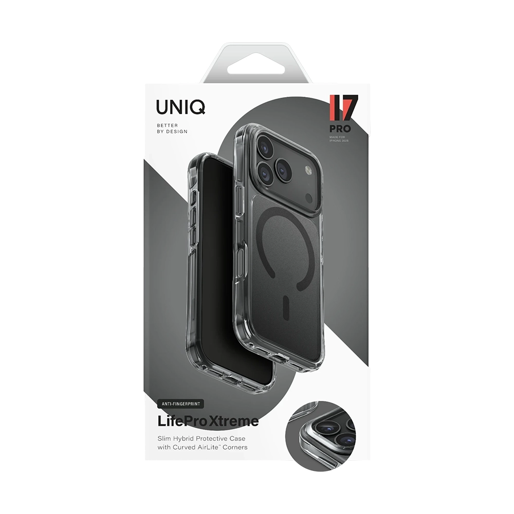 iPhone 17 Pro için UNIQ LifePro Xtreme kılıfı ambalajı.