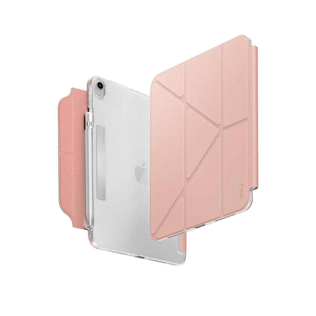 UNIQ Camden Katlanabilir Ipad 2022 10.9 (10.nesil) - ipad a16 Tablet Kılıfı Pembe