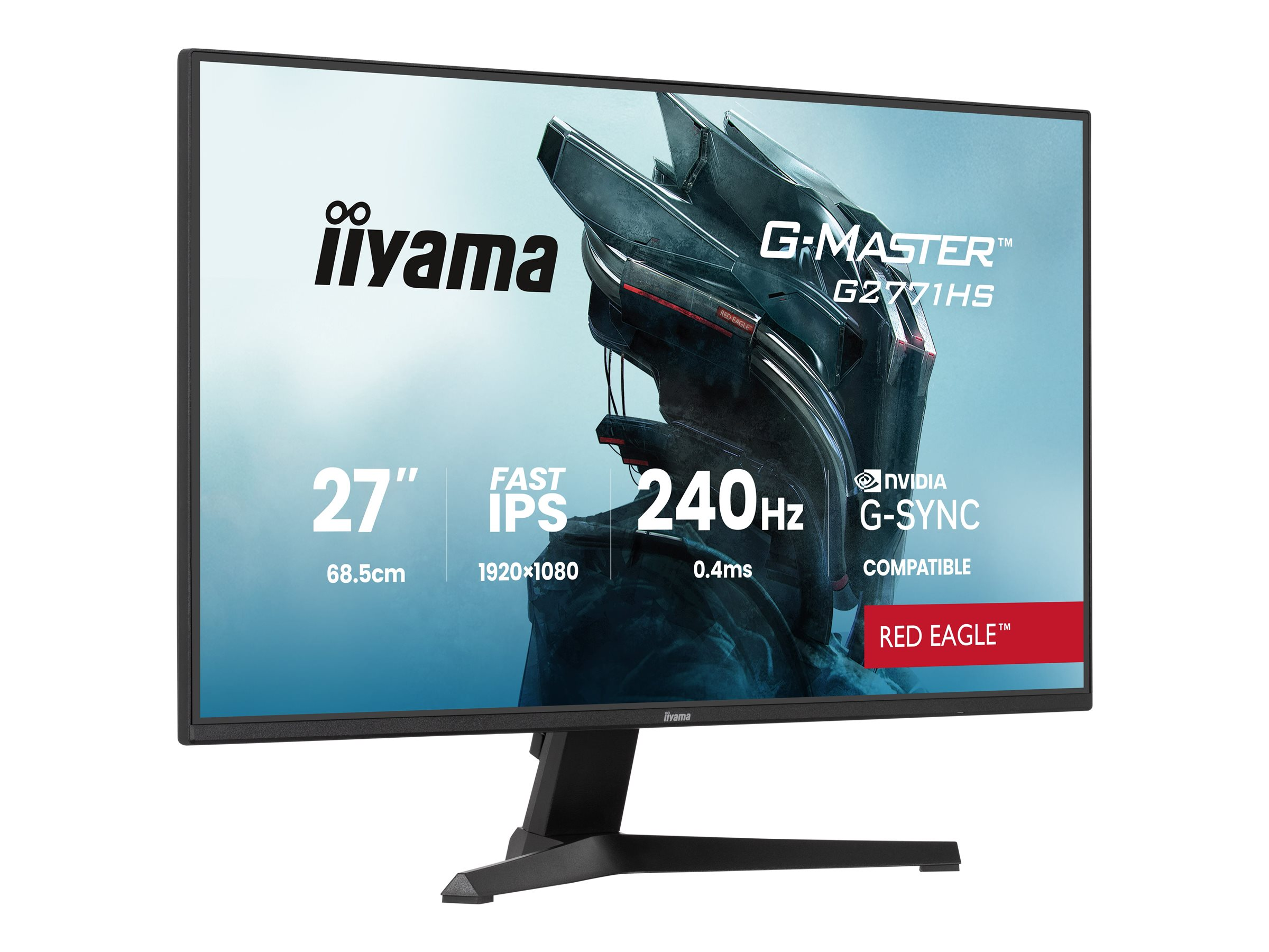27-calowy monitor gamingowy Iiyama G-Master 240Hz z G-Sync.