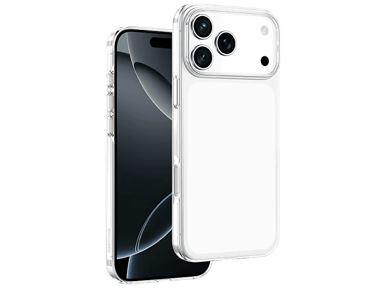 KEEPHONE X-Crystal Slim iPhone17 Pro MagSafe Telefon Kılıfı Şeffaf