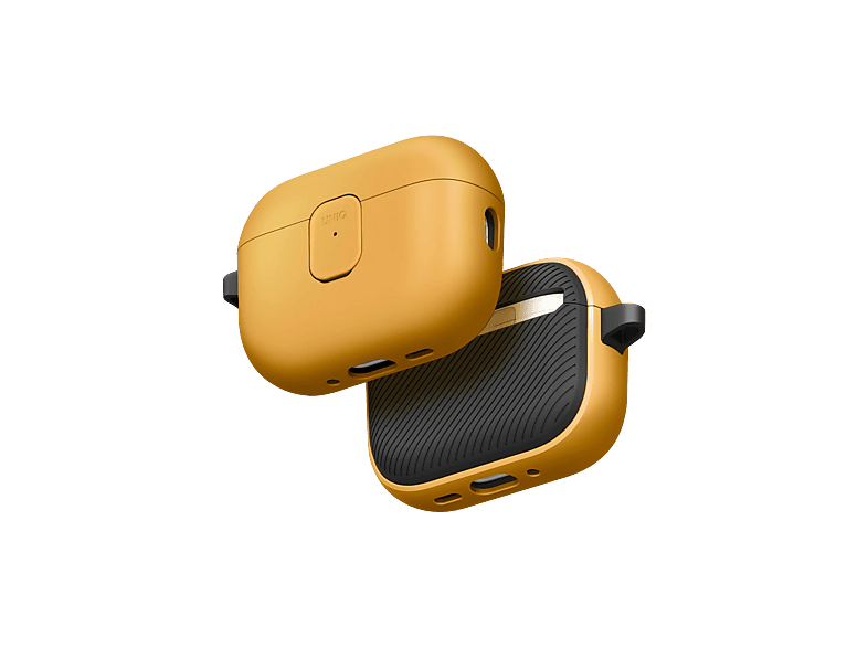 UNIQ Airpods Pro 3 (3.nesil) Clyde Kilitli Kulaklık Kılıfı Sarı