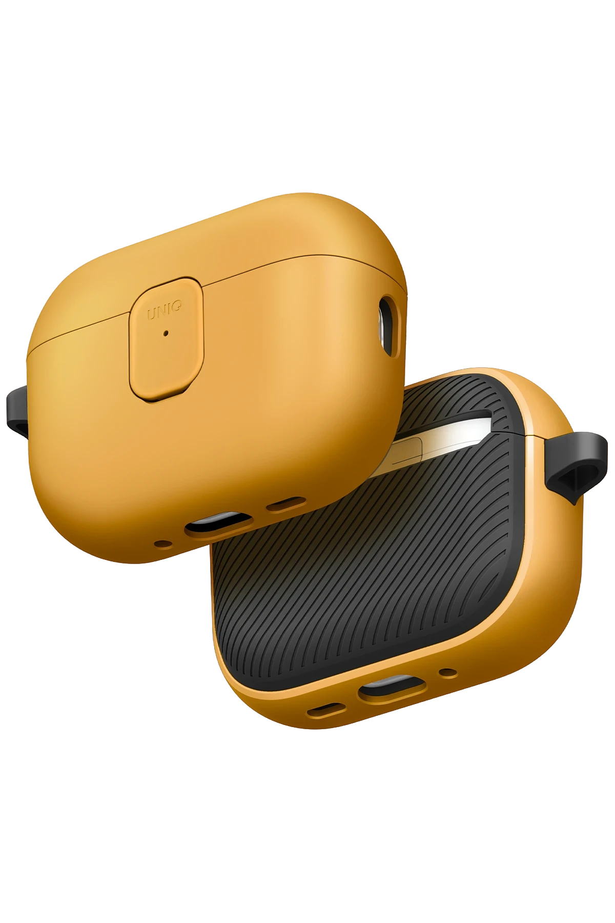UNIQ Airpods Pro 3 (3.nesil) Clyde Kilitli Kulaklık Kılıfı Sarı