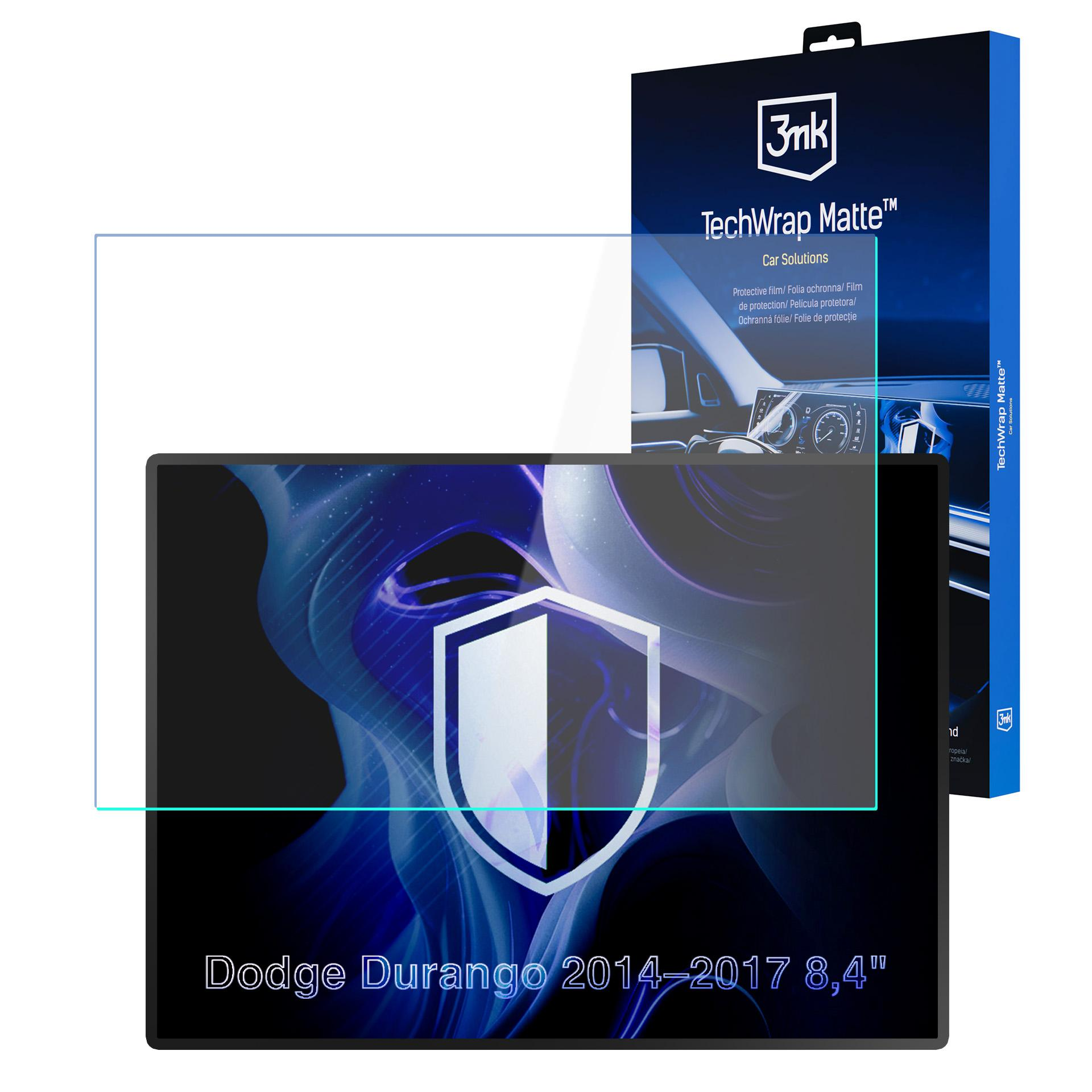 Folia ochronna 3mk TechWrap Matte do Dodge Durango 2014-2017, 8.4".