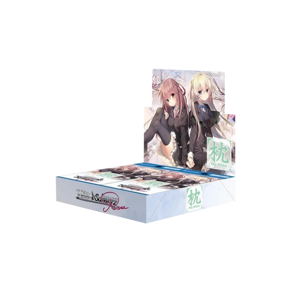 Eine Spielbox mit zwei Anime-Mädchen, eine mit rosa Haaren, die andere mit blonden Haaren.
