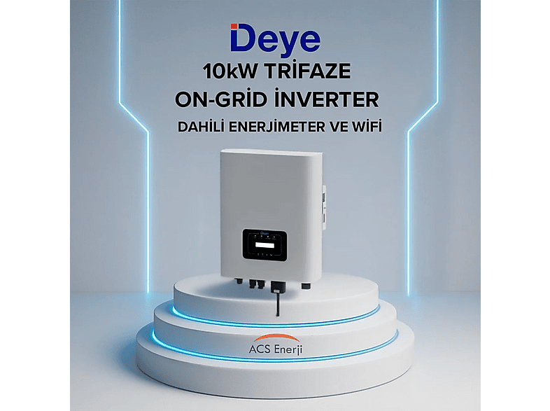 LEXIP Lexron 10KW On-Grid Triifaze İnvertör İnverter
