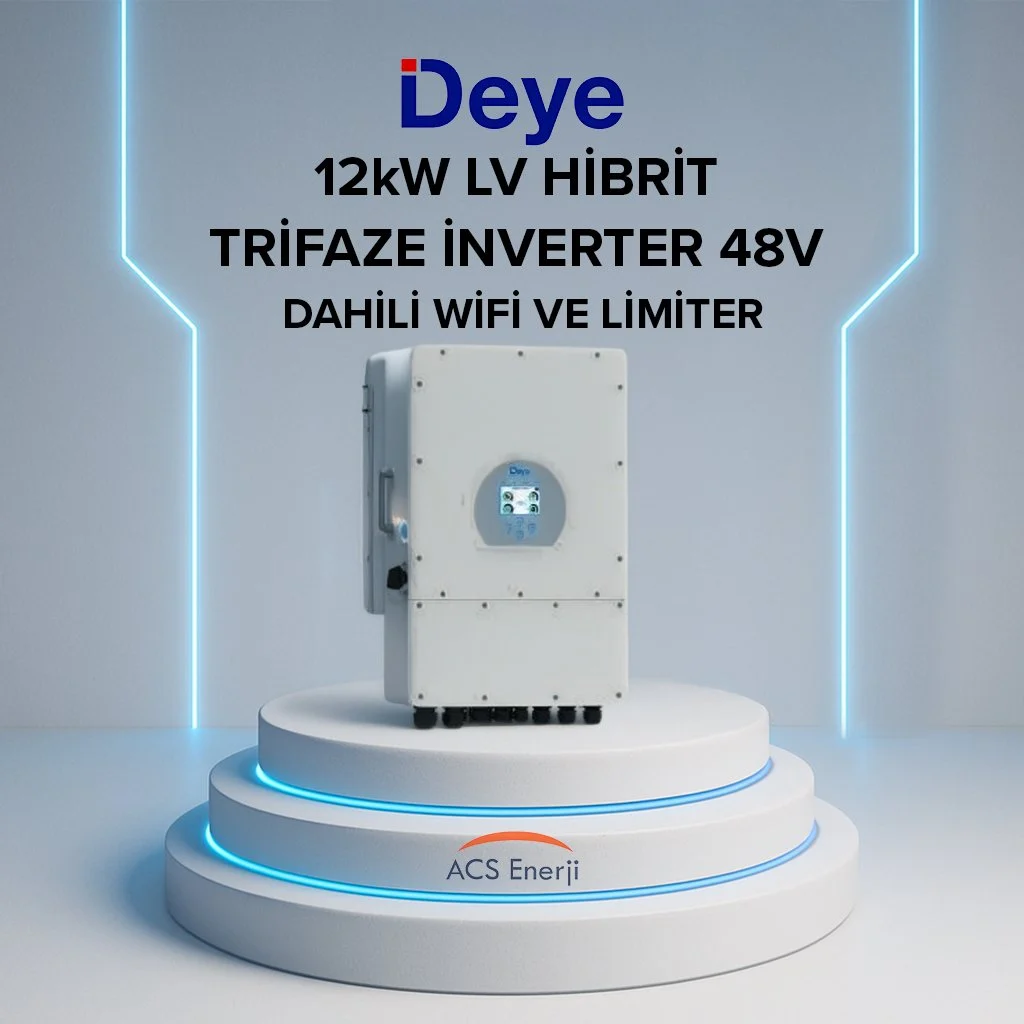 LEXIP Lexron 12kw Hibrit Trifaze İnvertör Lv İnverter