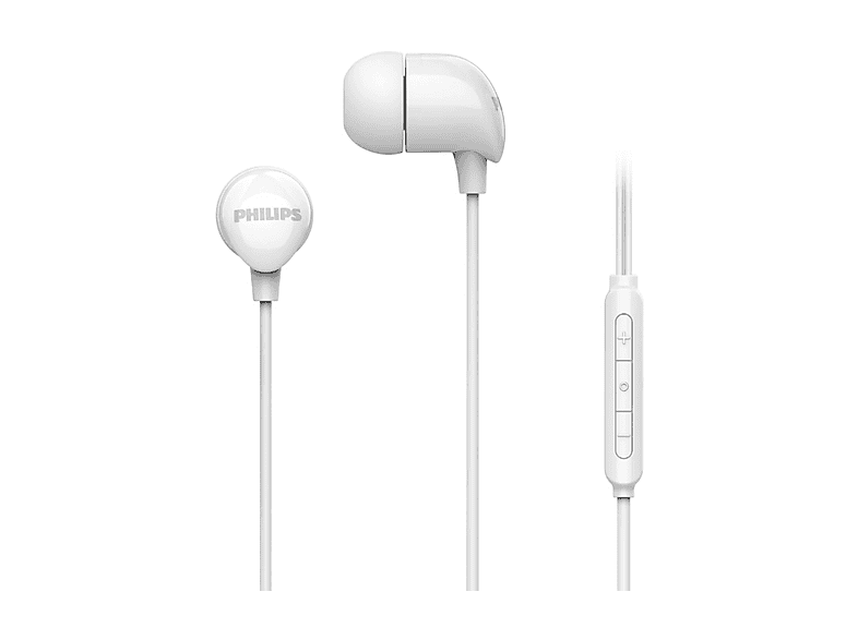 PHILIPS In-Ear-Kopfhörer TAE2146WT/00, In-ear In-Ear-Kopfhörer Weiß ...