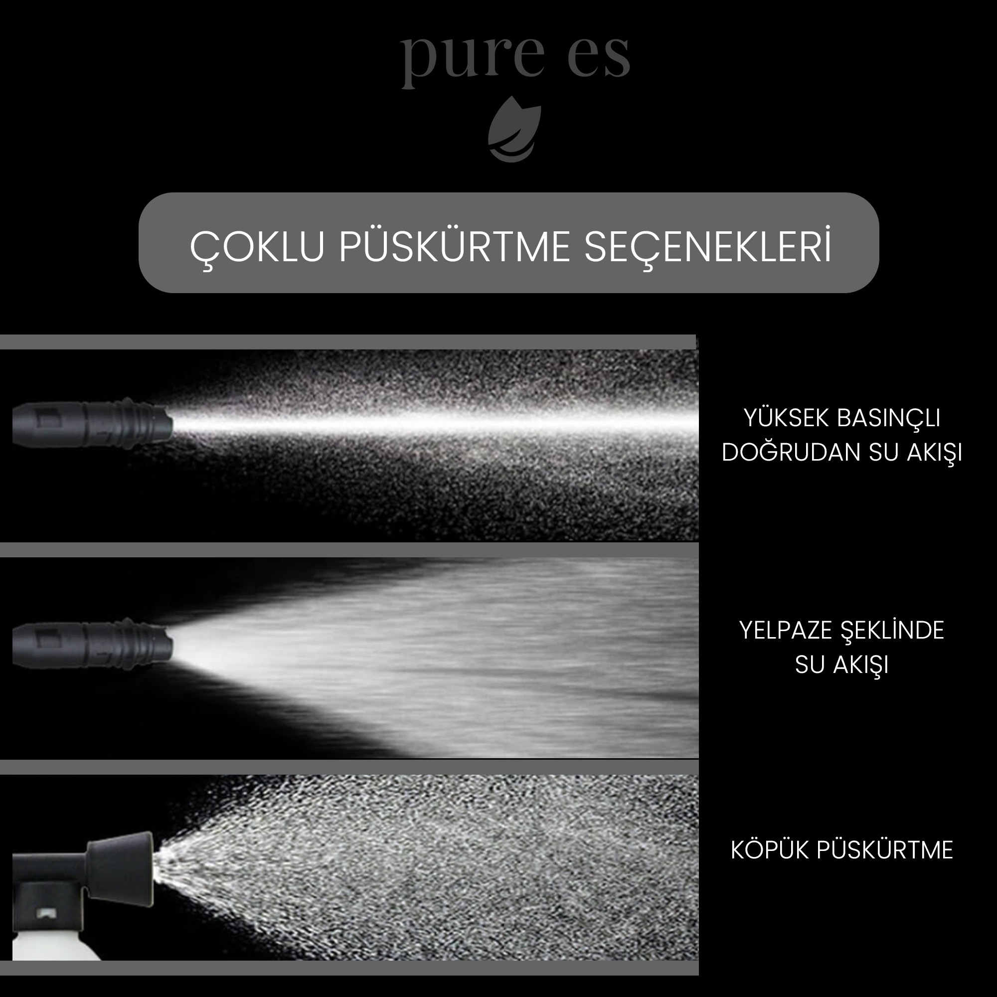 PURE ES 150 Bar Basınçlı Yıkama Makinesi